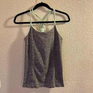 Built in sports bra active shirt
